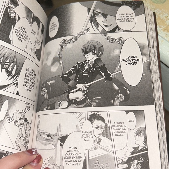 BLACK BUTLER MANGA ANIME VOLUME 1 BOOK - Picture 2 of 4